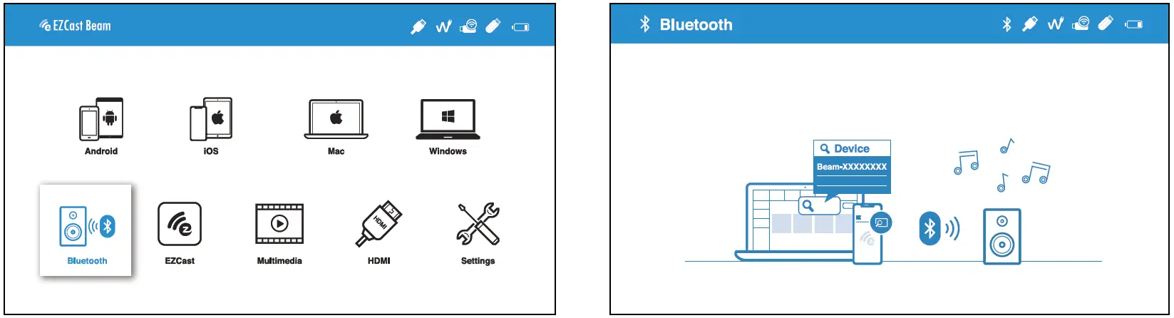 connect device to bluetooth