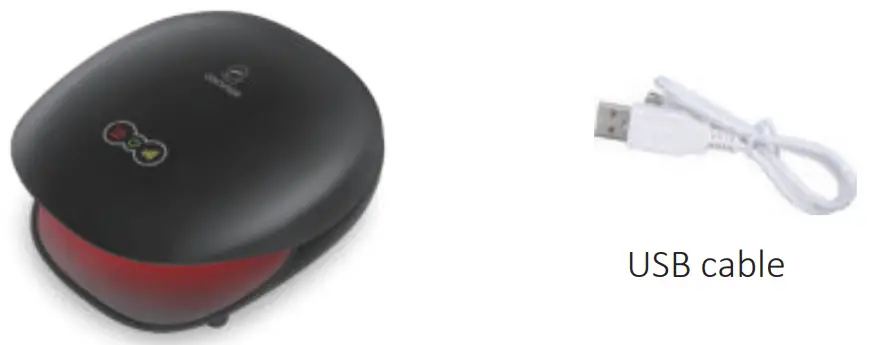 COMFIER CF 4803B Hand Massager with Heat - CONTENTS