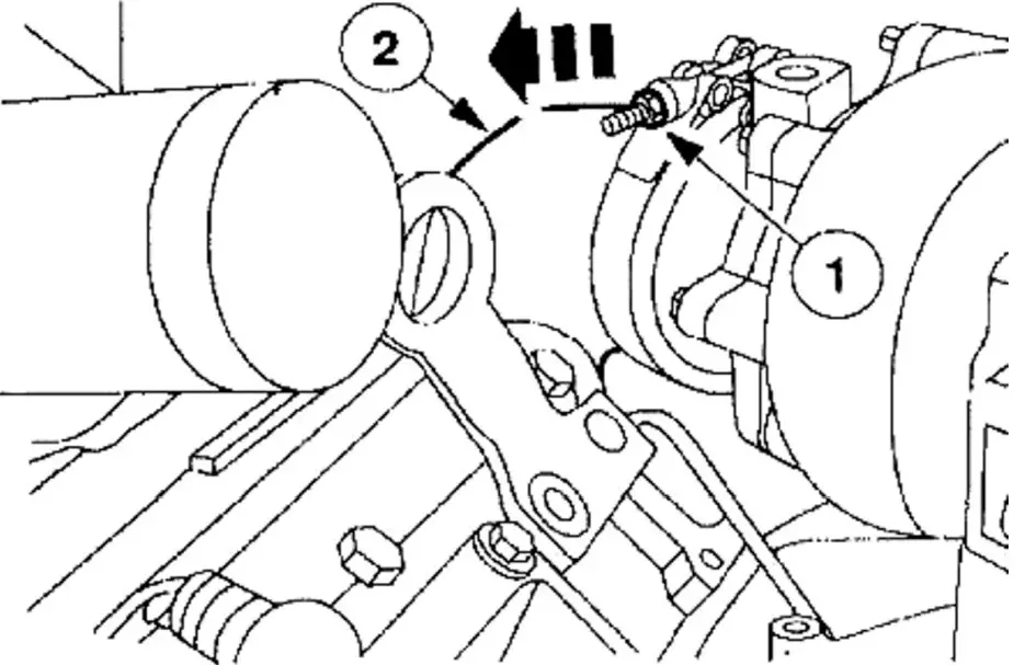 Loosen the Marmon Clamp