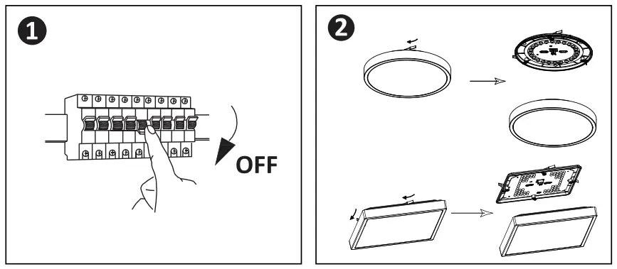 V-TAC-VT-8618-LED-Dome-Light-fig-2