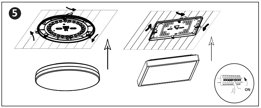 V-TAC-VT-8618-LED-Dome-Light-fig-4