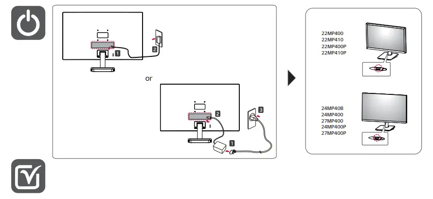 LG 27MP400P LED LCD Monitor - Figure 4