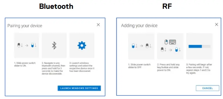 DELL KM7120W MS5320W Multi-Device - Bluetooth