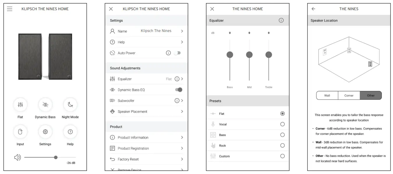 Klipsch 1071286 The Nines Heritage Inspired Powered Speakers-APP