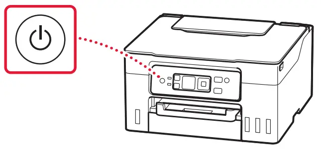 Canon GX3000 Series Printer - Holding the Printer 2