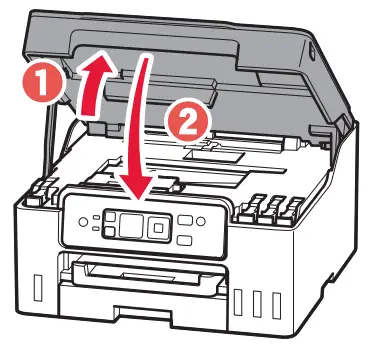 Canon GX3000 Series Printer - Holding the Printer16