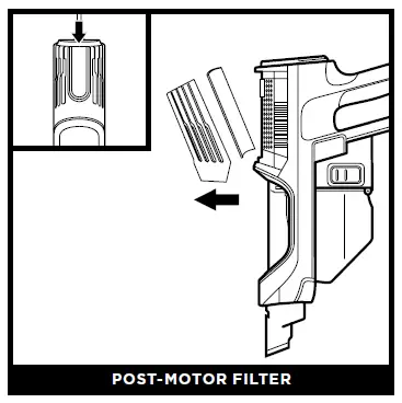 POST-MOTOR FILTER