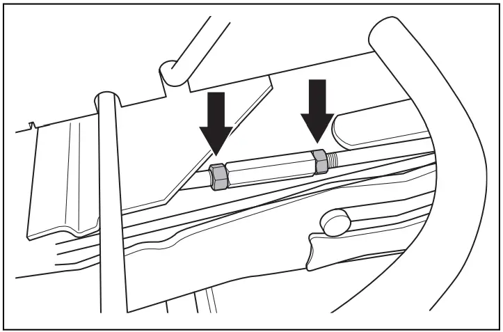 Husqvarna R 318X Rider R 318x Lawn Tractor - Loosen the nuts