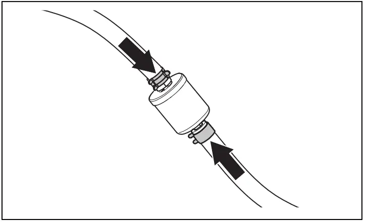 Husqvarna R 318X Rider R 318x Lawn Tractor - against the fuel filter
