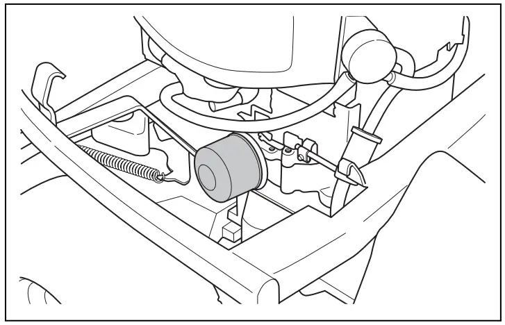 Husqvarna R 318X Rider R 318x Lawn Tractor - counterclockwise to remove