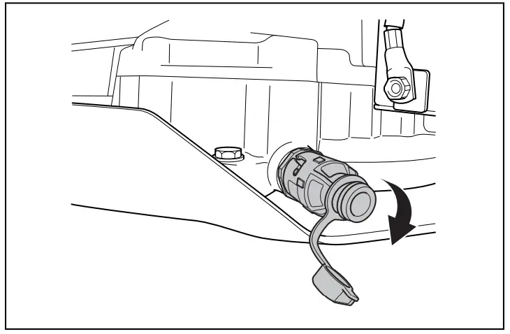 Husqvarna R 318X Rider R 318x Lawn Tractor - drain plug