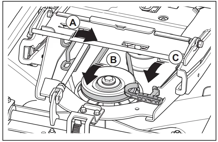 Husqvarna R 318X Rider R 318x Lawn Tractor - height stay