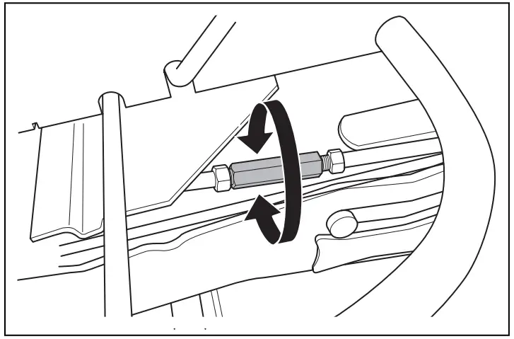 Husqvarna R 318X Rider R 318x Lawn Tractor - lower the rear edge