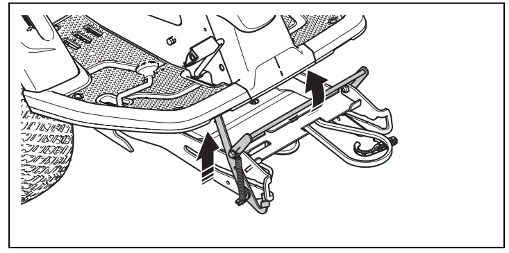 Husqvarna R 318X Rider R 318x Lawn Tractor - service lock