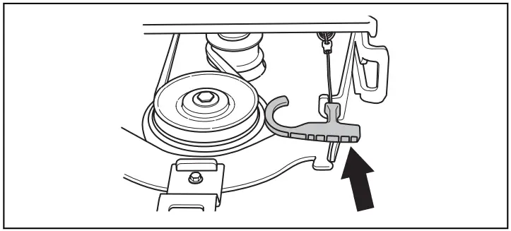 Husqvarna R 318X Rider R 318x Lawn Tractor - spring holder