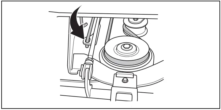 Husqvarna R 318X Rider R 318x Lawn Tractor - stay holder