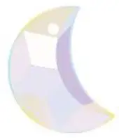 make it real 1420 Crystal Suncatcher - contains 5