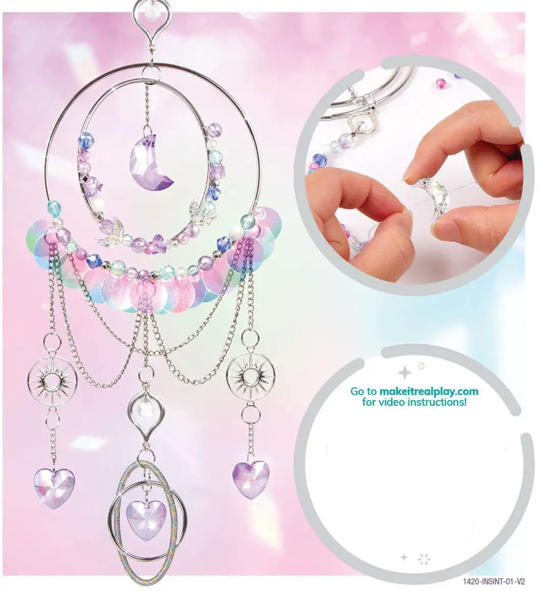 make it real 1420 Crystal Suncatcher - cover