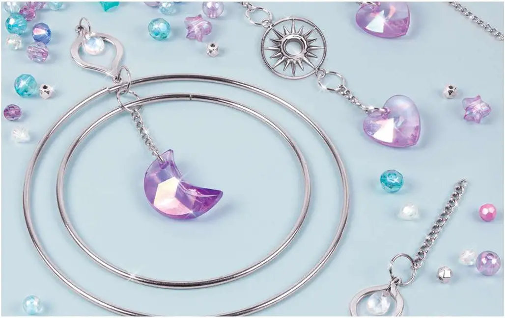 make it real 1420 Crystal Suncatcher - medium ring 25