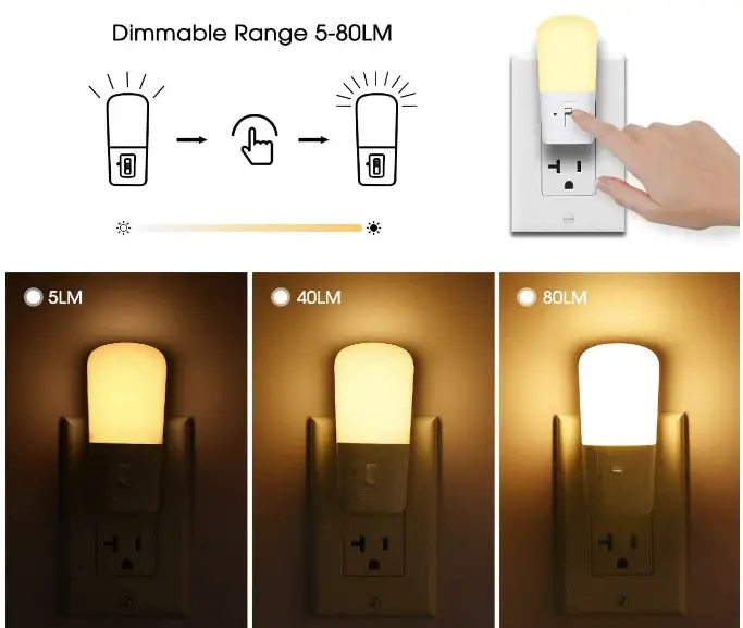 LOHAS-GY-012-Plug-in-Dimmable-LED-Night-Light-fig-1
