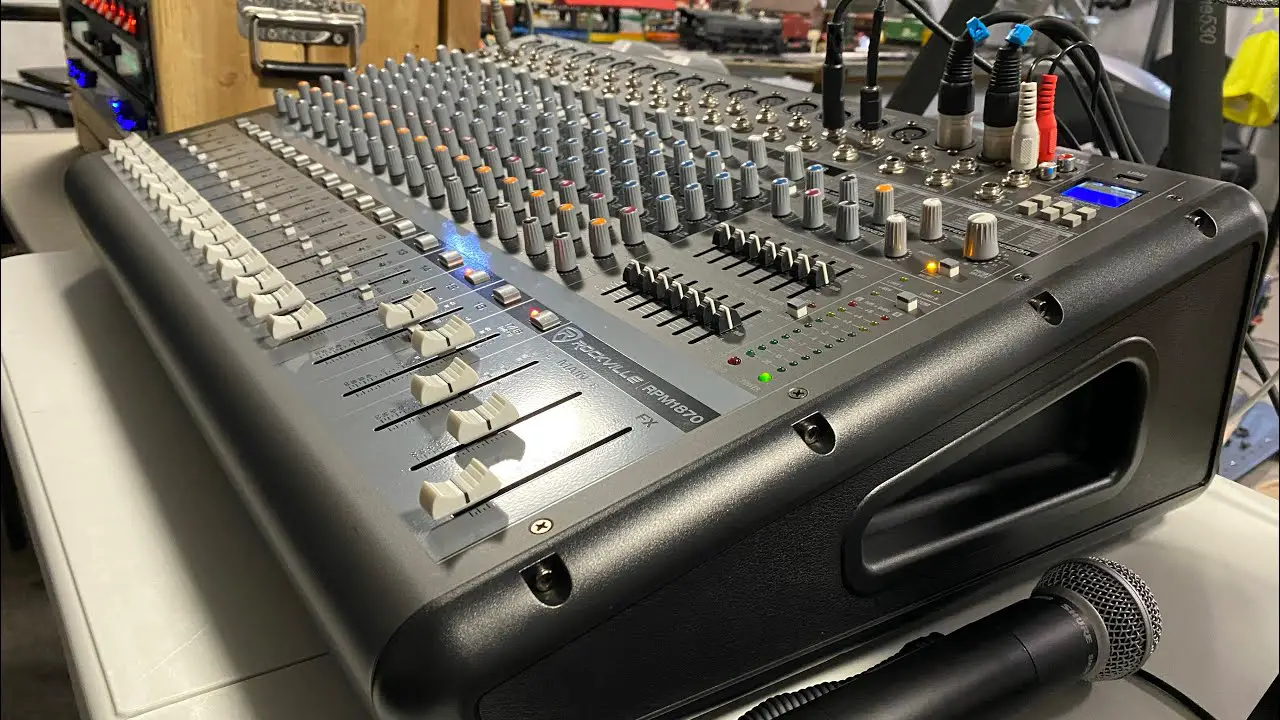 Rockville Rpm1870 18 Channel 6000w Powered Mixer Owner's Manual Rockville Rpm1870 18 Channel 6000w Powered Mixer Owner's Manual