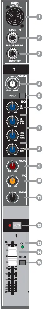 Input Channel Section