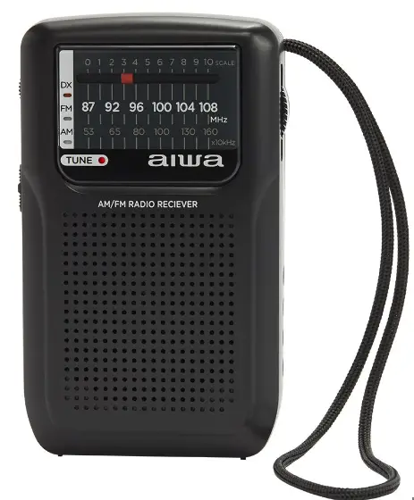 aiwa RS-33 AM or FM Pocket Radio