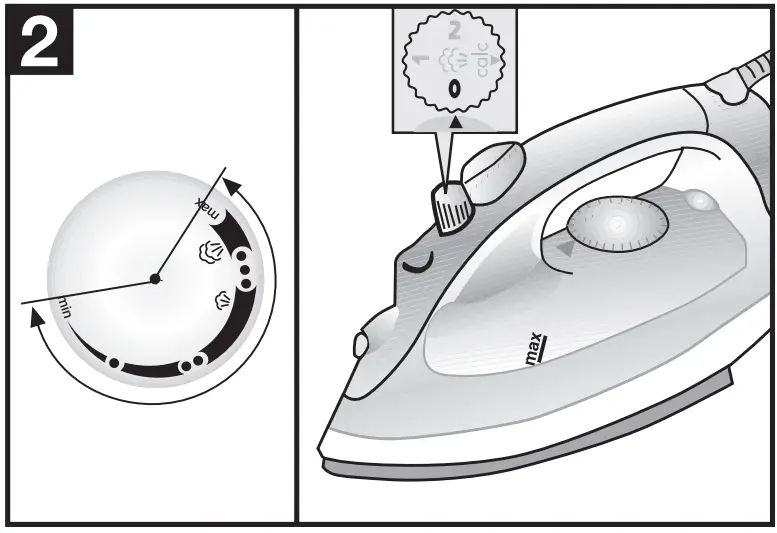 Ironing without steam