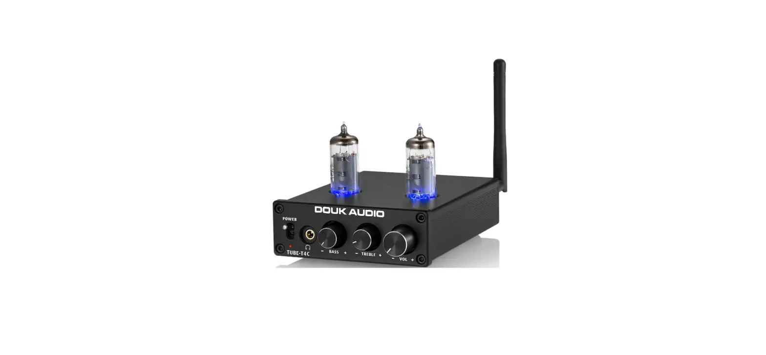 Douk Audio Hifi Stereo Bluetooth 5.0 Vacuum Tube Amplifier Mm Phono Amp For Turntables User Manual