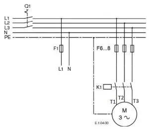 Figure 5 Three Phase Power Circuit