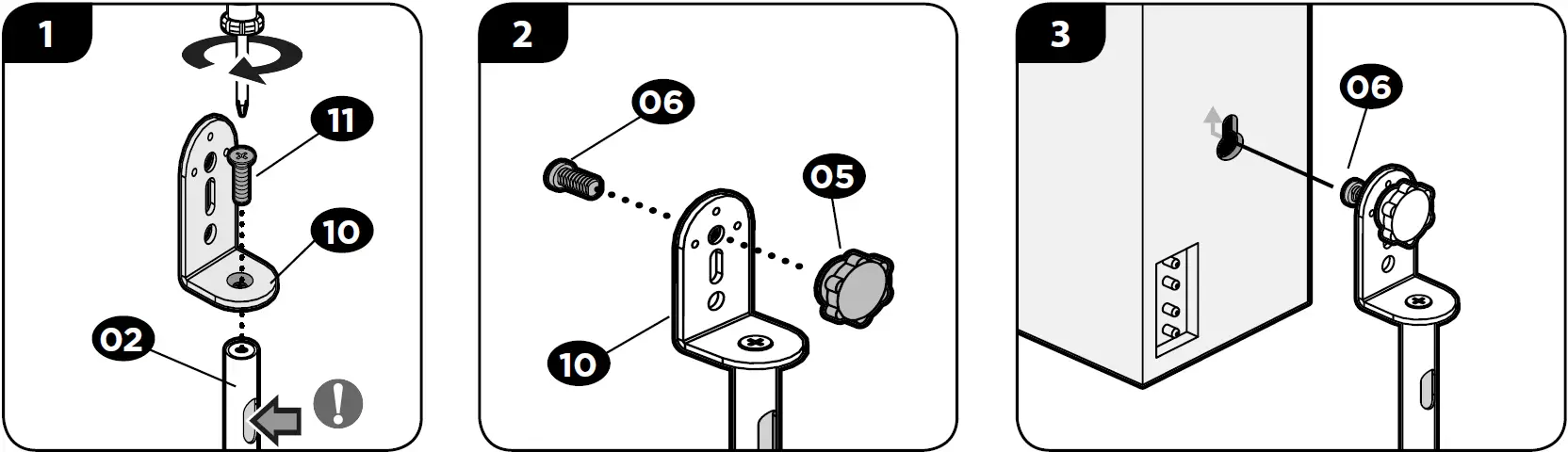 Rear–Mount Speakers with Key hole slots