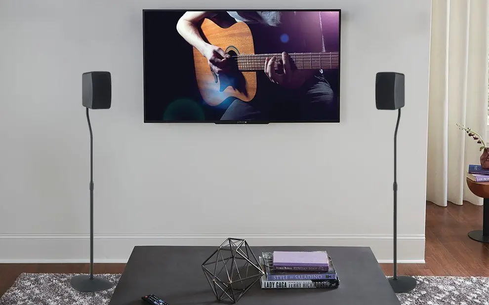 Sanus Htbs Adjustable Height Speaker Stands Instruction Manual