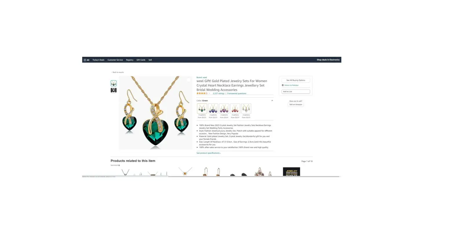 Amazon Category Style Guide Jewellery Summary Amazon Category Style Guide Jewellery Summary