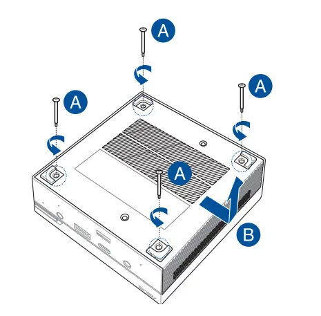 ASUS PN51 Series Desktop and Workstation-Removing