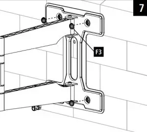 hama 118066 TV Wall Bracket Instruction - fig 7