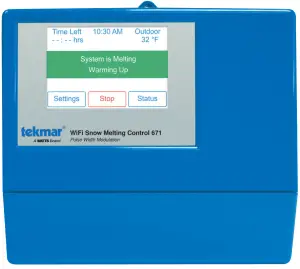 tekmar 671 WiFi Snow Melting Control