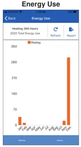 tekmar 671 WiFi Snow Melting Control - app 2