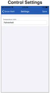 tekmar 671 WiFi Snow Melting Control - app 3