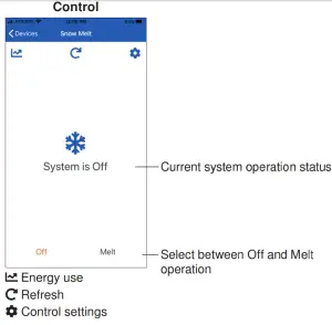 tekmar 671 WiFi Snow Melting Control - app 5