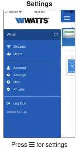 tekmar 671 WiFi Snow Melting Control - app 6