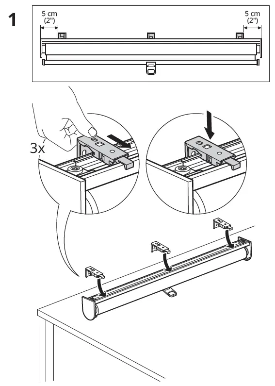 IKEA SKOGSKLÖVER Roller Blind-2