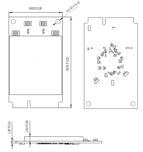 AsiaRF AW7615-NP1 Dual Band 4 4 802.llac MiniPCle WiFi Module-