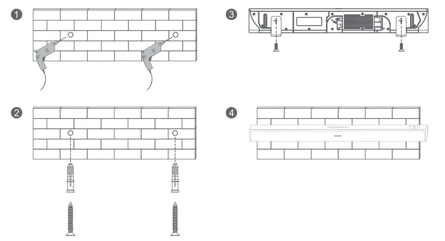 xiaomi MITVS26 3.1ch Soundbar fig2