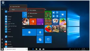 Start Introduction to app Interface