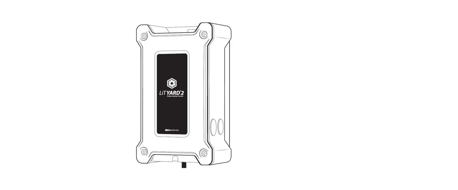 Hobson Property Trust Trustee For John Webber Investment Trust T Lit Yard Outdoor Lighting System Owner's Manual