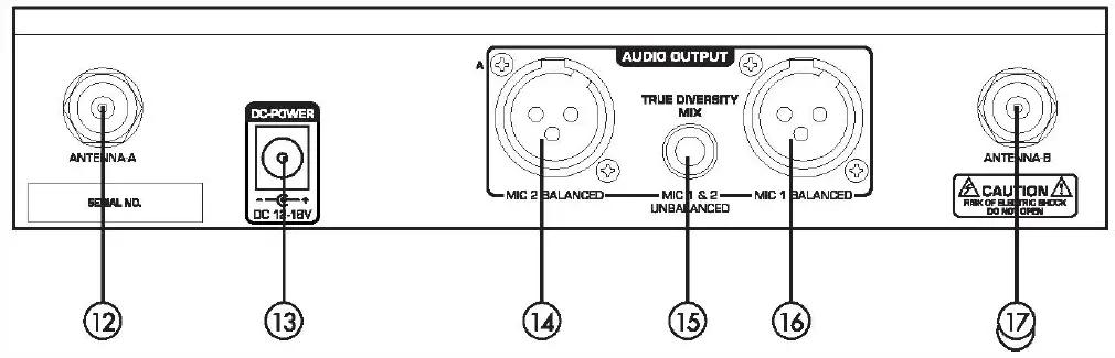 Enping Fangge Acoustics Technology FUP202 UHF DSP Wireless Microphone FIG 7