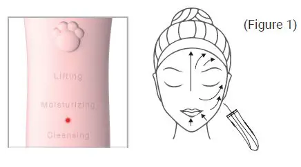 melodysusie MS-501 Sonic Skin Scrubber Fig2