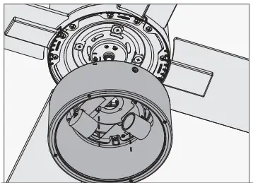 Hunter 51743 Beck Ceiling Fan - Assembling 1