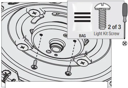 Hunter 51743 Beck Ceiling Fan - Assembling