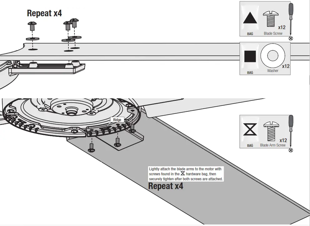 Hunter 51743 Beck Ceiling Fan - Repeat